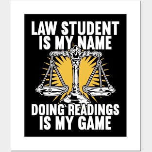 Law Student Attorney Lawyer Posters and Art